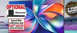 2001 Audio Video 43QD6QF Hisense 43 QD6QF QLED offer