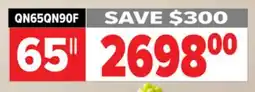 2001 Audio Video QN65QN90F 65 SAMSUNG Neo QLED 4K QN90F Vision AI Smart TV offer
