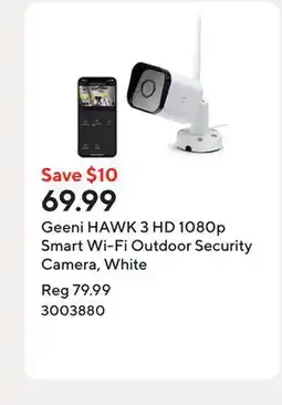 Staples Geeni HAWK 3 HD 1080p Smart Wi-Fi Outdoor Security Camera, White offer