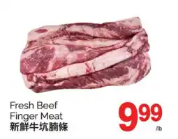 T&T Supermarket FRESH BEEF FINGER MEAT offer