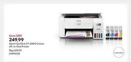 Staples Epson EcoTank ET-2800 Colour All-in-One Printer offer