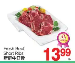 T&T Supermarket FRESH BEEF SHORT RIBS offer