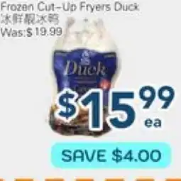 Oceans Fresh Food Market Frozen Cut-Up Fryers Duck offer