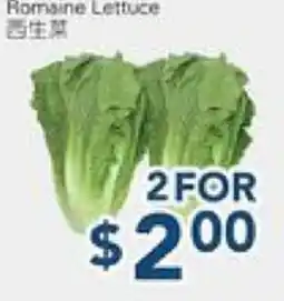 Oceans Fresh Food Market Romaine Lettuce offer