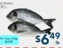 Oceans Fresh Food Market Sea Bream offer