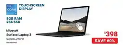 Visions Electronics Microsoft Surface Laptop 3 offer