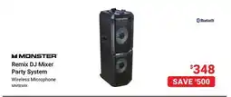 Visions Electronics MONSTER Remix DJ Mixer Party System offer
