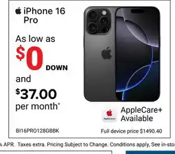 Visions Electronics Apple iPhone 16 Pro offer