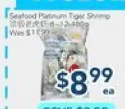 Oceans Fresh Food Market Seafood Platform Shrimp offer