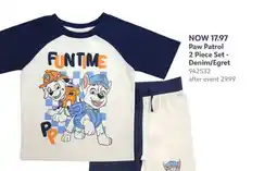 Babies 'R' Us Paw Patrol 2 Piece Set-Denim/Egret offer