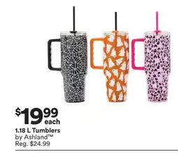 Michaels 1.18 L Tumblers by Ashland offer