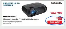 Visions Electronics Monster Image Pro 720p HD LCD Projector offer