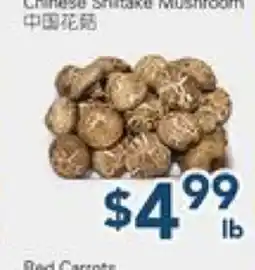 Oceans Fresh Food Market Chinese Shitake Mushroom offer