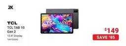 Visions Electronics TCL TAB 10 Gen 2 offer