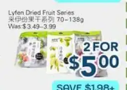 Oceans Fresh Food Market Lyfen Dried Fruit Series offer