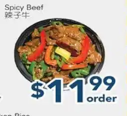 Oceans Fresh Food Market Spicy Beef offer