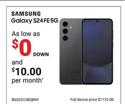 Visions Electronics SAMSUNG Galaxy S24FE5G offer