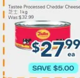 Oceans Fresh Food Market Tastee Processed Cheddar Cheese offer