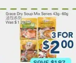 Oceans Fresh Food Market Grace Dry Soup Mix Series offer