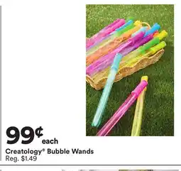 Michaels Creatology Bubble Wands offer