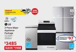 Visions Electronics 3-Piece Major Appliance Package offer