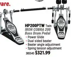 Long & McQuade Iron Cobra 200 Bass Drum Pedal offer