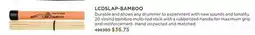 Long & McQuade Los Cabos Drumsticks LCDSLAP-BAMBOO offer