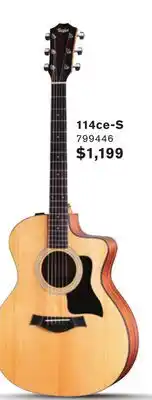 Long & McQuade A Taylor for Every Player 114ce-S offer