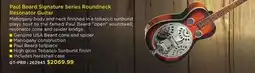 Long & McQuade Gold Tone Paul Beard Signature Series Roundneck Resonator Guitar offer