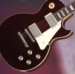 Long & McQuade GIBSON Les Paul Standard '60s Plain Top, Sparkling Burgundy offer