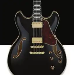 Long & McQuade Ibanez AS93BCBK Electronic Guitar offer