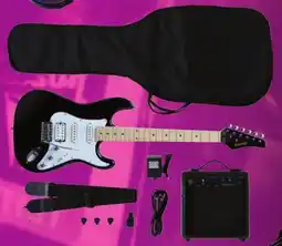 Long & McQuade Focus Electric Player Pack, Black offer