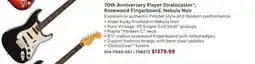 Long & McQuade 70th Anniversary Player Stratocaster , Rosewood Fingerboard, Nebula Noir offer