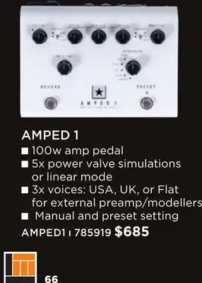 Long & McQuade Blackstar AMPED 1 offer