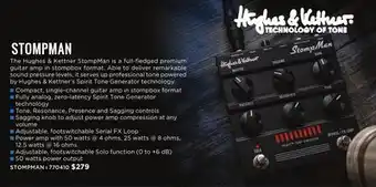 Long & McQuade STOMPMAN offer