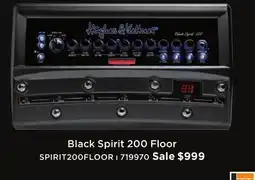 Long & McQuade Black Spirit 200 Floor offer