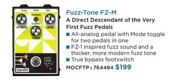 Long & McQuade Fuzz-Tone FZ-M offer