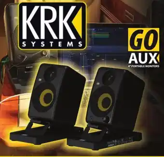 Long & McQuade KRK Bring Legendary KRK Sound Anywhere offer