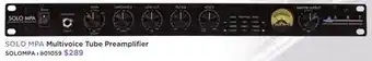 Long & McQuade SOLO MPA Multivoice Tube Preamplifier offer