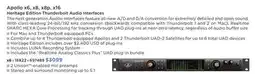 Long & McQuade UNIVERSAL AUDIO Apollo x6, x8, x8p, x16 Heritage Edition Thunderbolt Audio Interfaces offer