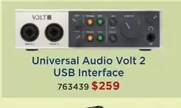 Long & McQuade Universal Audio Volt 2 USB Interface offer