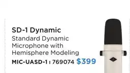 Long & McQuade UNIVERSAL AUDIO SD-1 Dynamic offer