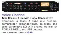 Long & McQuade Tube Channel Strip with Digital Connectivity offer