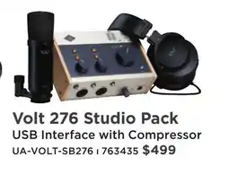 Long & McQuade UNIVERSAL AUDIO Volt 276 Studio Pack offer