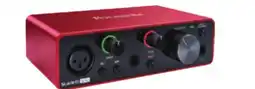 Long & McQuade Focusrite Scarlett 4th Gen offer