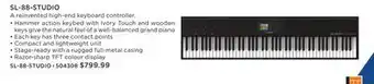 Long & McQuade Studiologic SL-88-STUDIO offer