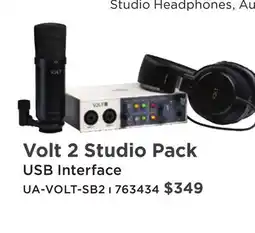 Long & McQuade Volt 2 Studio Pack USB Interface offer