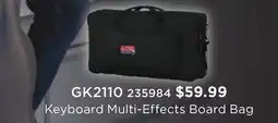 Long & McQuade Keyboard Multi-Effects Board Bag offer