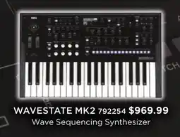 Long & McQuade korg wave sequencing synthesizer offer