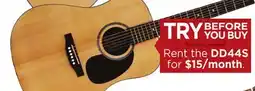 Long & McQuade Denver Full-Size Dreadnought Steel String offer
